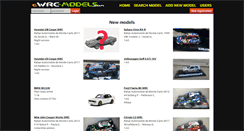 Desktop Screenshot of ewrc-models.com